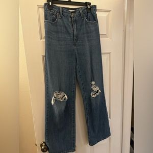 Levi’s women’s ultra high waisted jeans